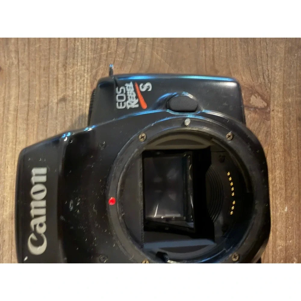 Canon EOS Rebel S 35mm SLR‎ Film Camera Body Black Vintage Analog EF Mount parts